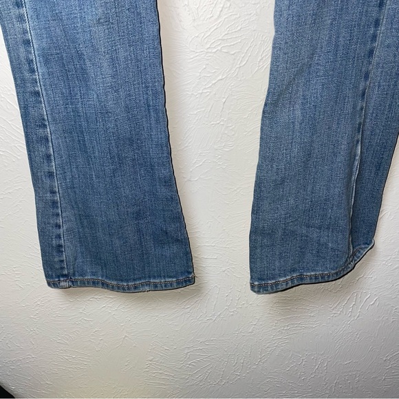 American Eagle Y2K Skinny Kick Distressed Jeans | Size 6 Long Denim - Picture 7 of 13